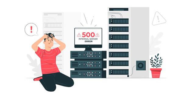 انواع خطاهای سرور