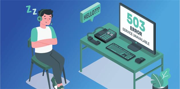 ارور 503 سرور