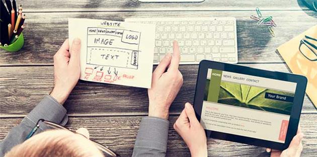 طراحی content first