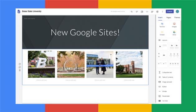 آموزش رایگان ساخت سایت در گوگل