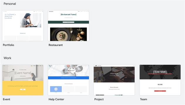 آموزش ساخت سایت در گوگل