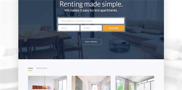 طراحی سایت برای املاک