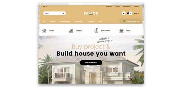 هزینه طراحی سایت املاک