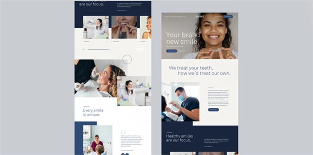 ساخت سایت دندانپزشکی