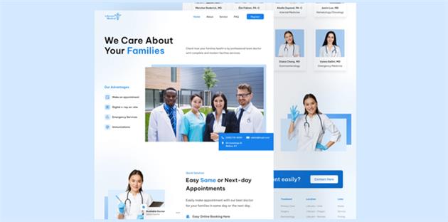 طراحی سایت دندانپزشکی