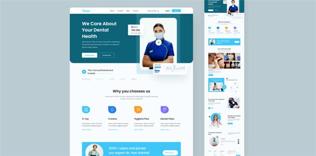 بهترین رنگ برای سایت دندانپزکشی