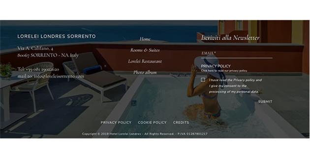 اصول طراحی فوتر سایت