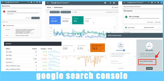 نصب سرچ کنسول