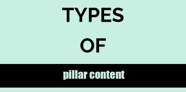 انواع پیلار کانتنت