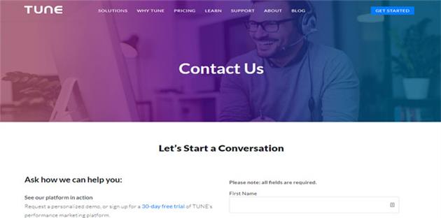 طراحی صفحه تماس با ما