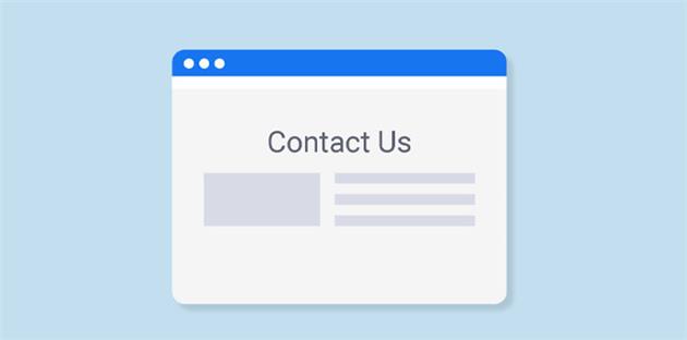 اصول طراحی صفحه تماس با ما