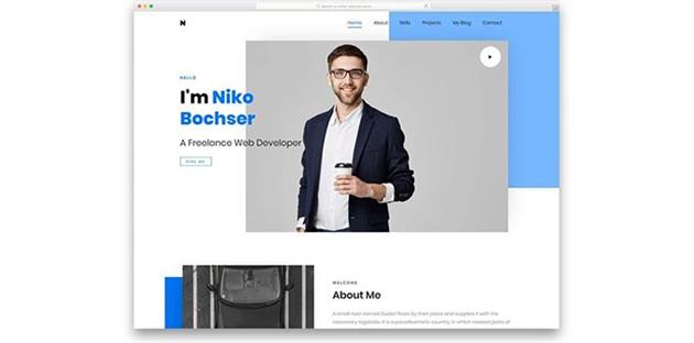 اصول طراحی سایت تک صفحه ای