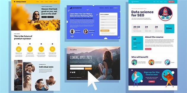 سایت یک صفحه ای
