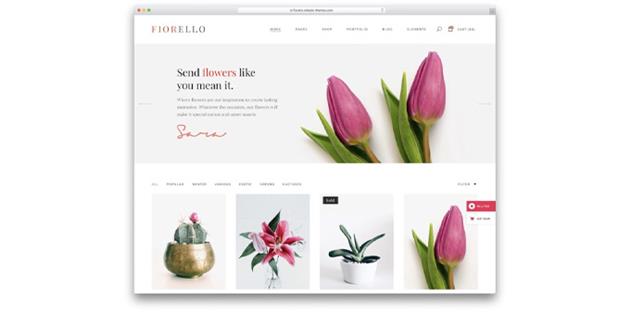 طراحی سایت گل فروشی