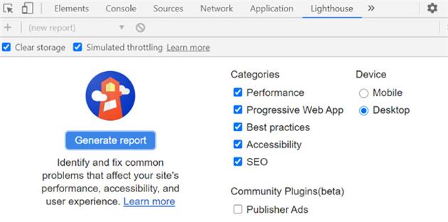 تفاوت Lighthouse با Page Speed Inside