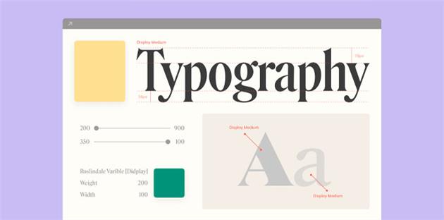 تایپوگرافی در رابط کاربری