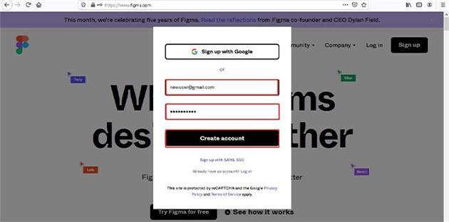 طراحی سایت در فیگما