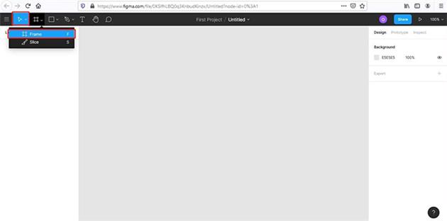 نحوه ایجاد فریم در فیگما