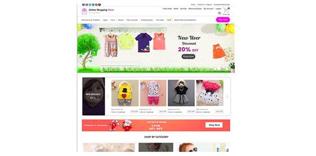 طراحی سایت پوشاک