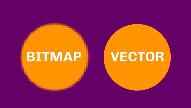 تفاوت فایل‌های Bitmap با وکتورها