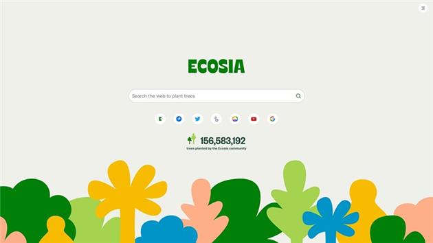 اکوزیا (Ecosia)