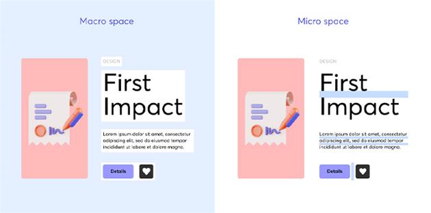 اهمیت فضای سفید در طراحی سایت