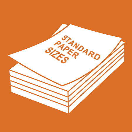 اندازه های استاندارد کاغذ و مقوا در صنعت چاپ