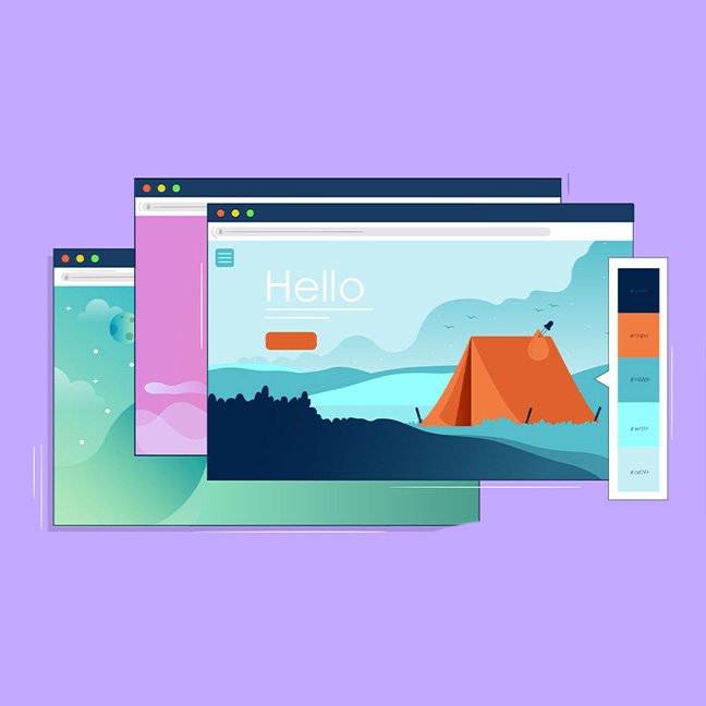 بهترین ترکیب رنگ برای طراحی سایت