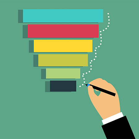 آنالیز و تحلیل قیف بازاریابی و فروش