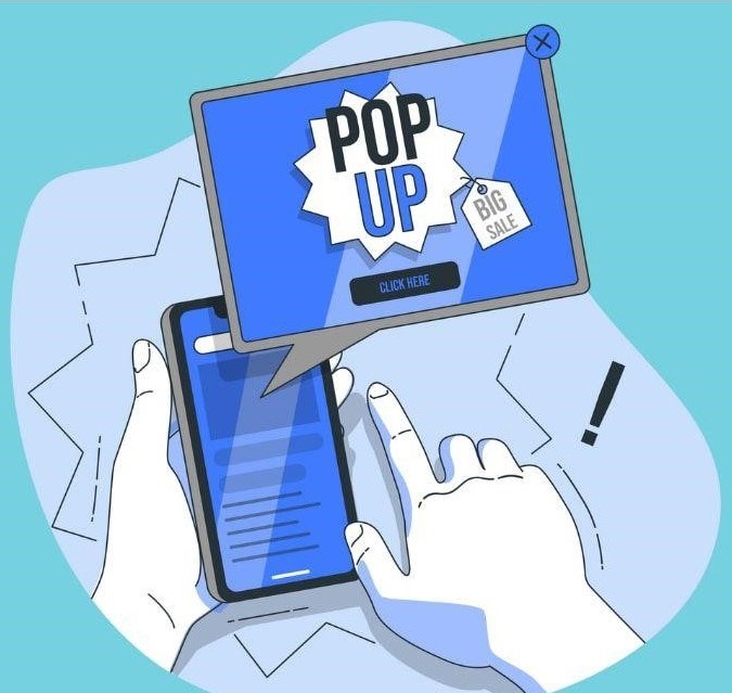 پاپ آپ چیست؟ تاثیر pop up در بازاریابی